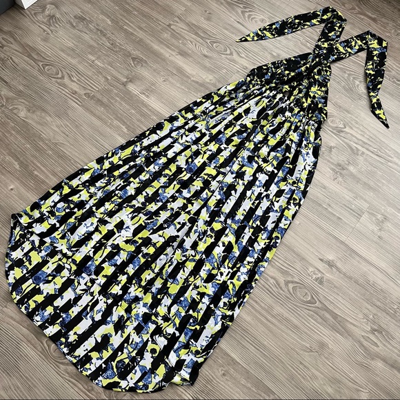 PETER PILOTTO x TARGET Sheer Floral Print Maxi Halter Cover Up Dress - Picture 3 of 7